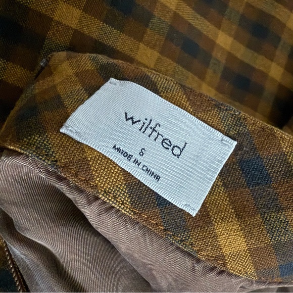 Wilfred Plaid Mini Skirt (6) - Picture 5 of 7